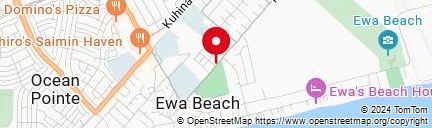 Map of Ewa Beach
